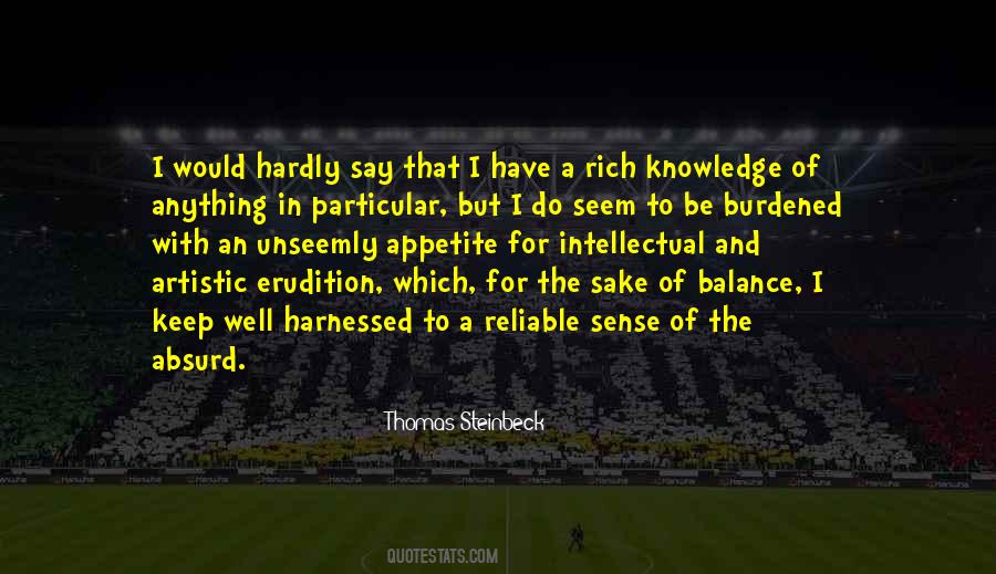 Thomas Steinbeck Quotes #625781
