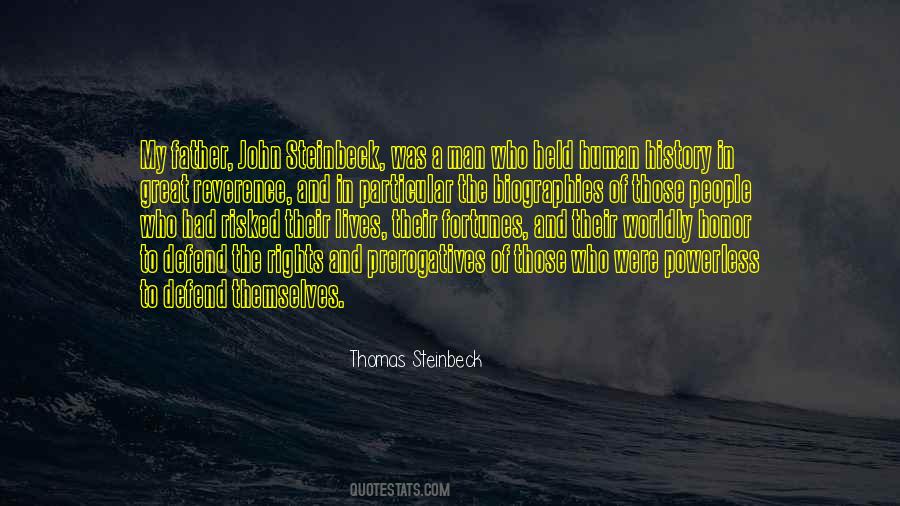 Thomas Steinbeck Quotes #945199
