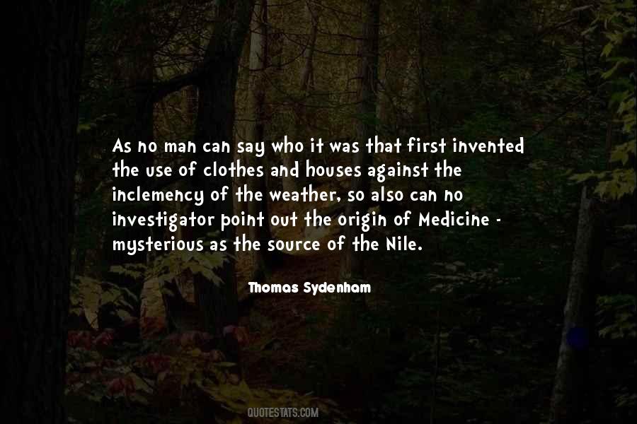 Thomas Sydenham Quotes #1003529