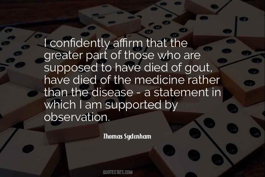Thomas Sydenham Quotes #1359617