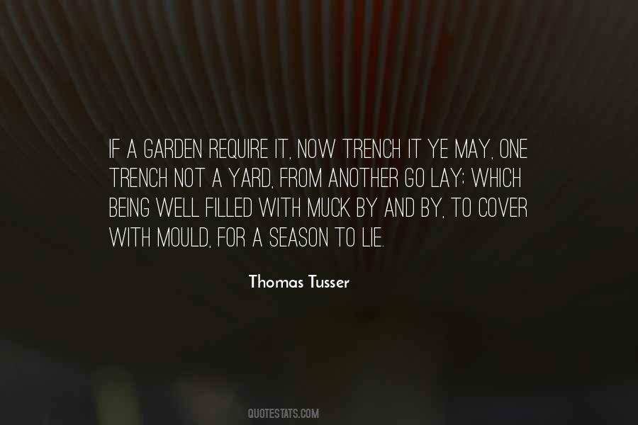 Thomas Tusser Quotes #212945