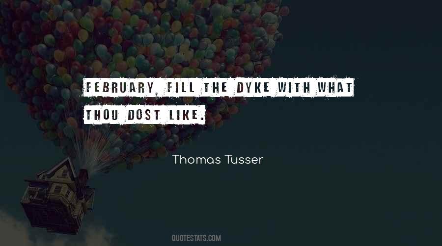 Thomas Tusser Quotes #632377