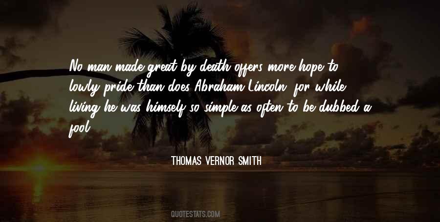 Thomas Vernor Smith Quotes #725436