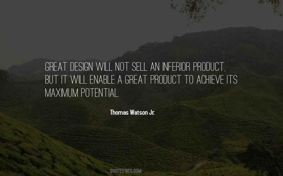 Thomas Watson Jr. Quotes #433935