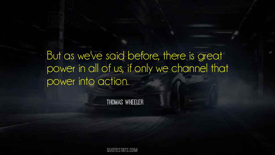 Thomas Wheeler Quotes #920808 Thomas Wheeler Quotes #920808