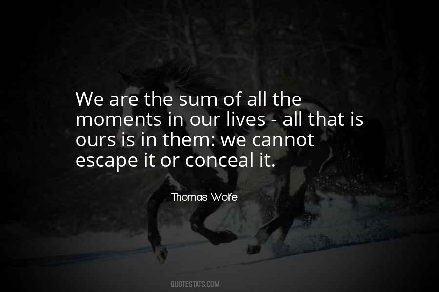 Thomas Wolfe Quotes #1526433