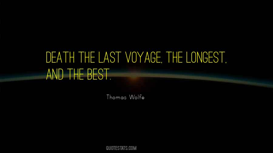 Thomas Wolfe Quotes #1703608