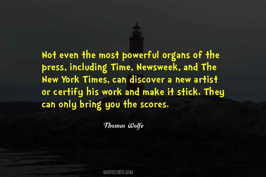 Thomas Wolfe Quotes #279806