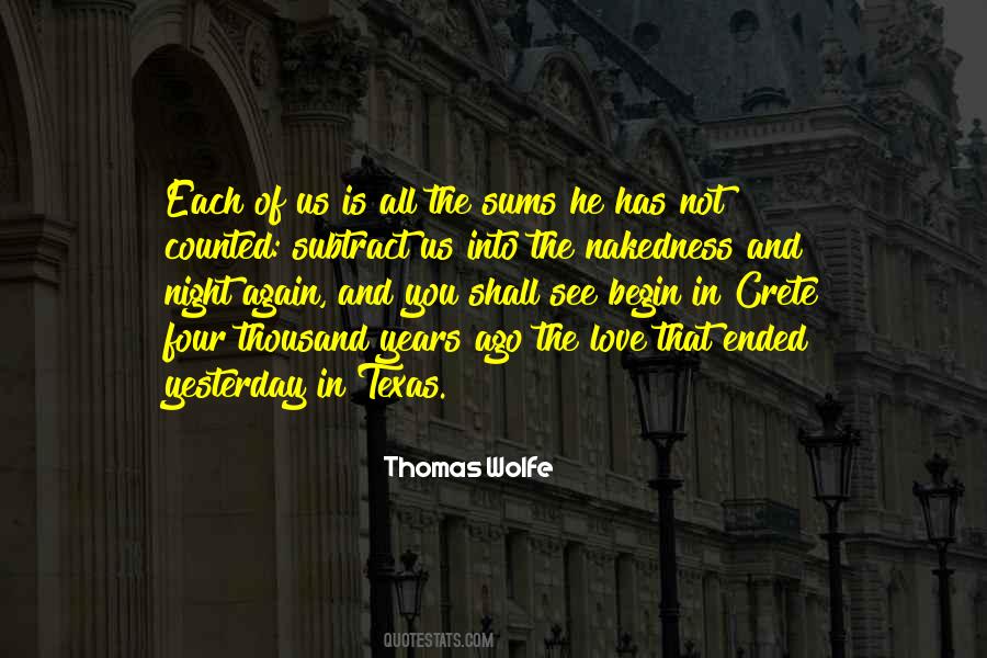 Thomas Wolfe Quotes #491026