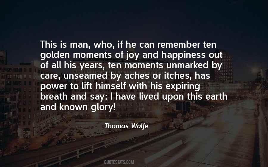 Thomas Wolfe Quotes #570473