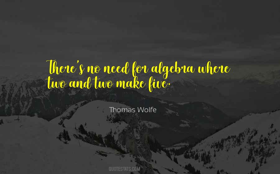 Thomas Wolfe Quotes #87604