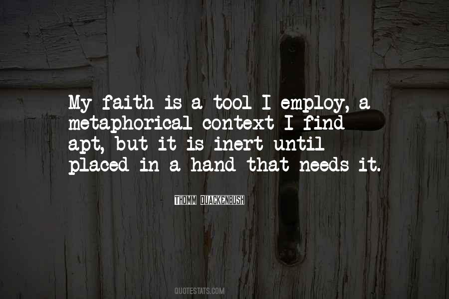 Thomm Quackenbush Quotes #1378842