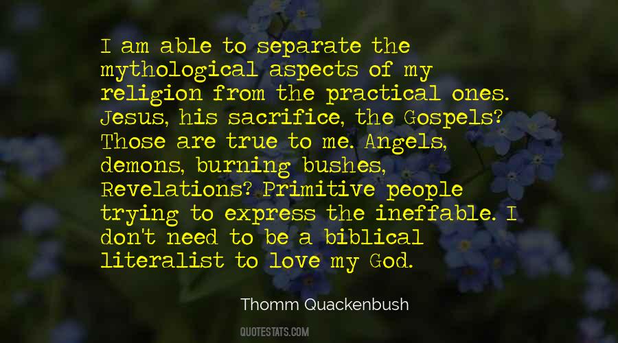 Thomm Quackenbush Quotes #1876093