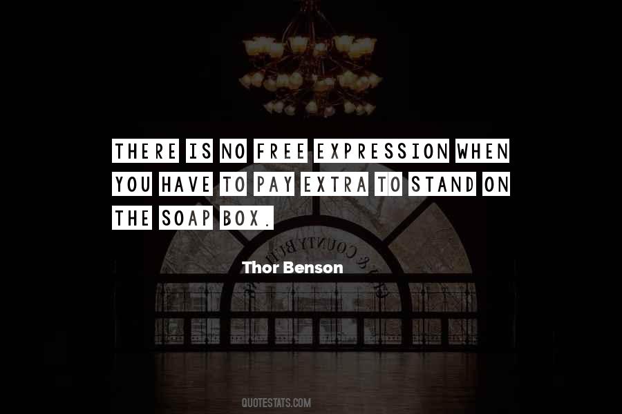Thor Benson Quotes #651787