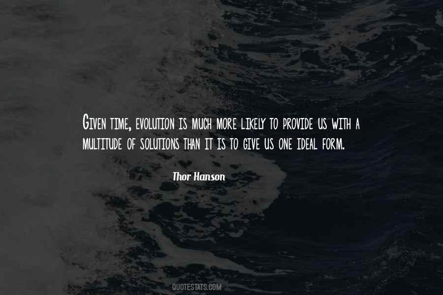 Thor Hanson Quotes #983714 Thor Hanson Quotes #983714