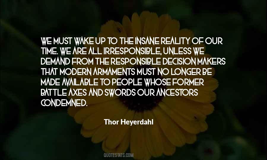 Thor Heyerdahl Quotes #1115427