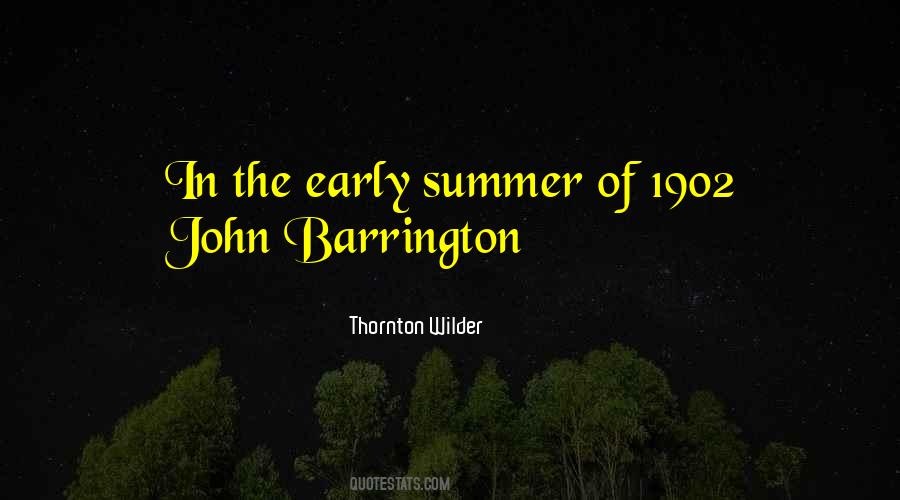 Thornton Wilder Quotes #295360