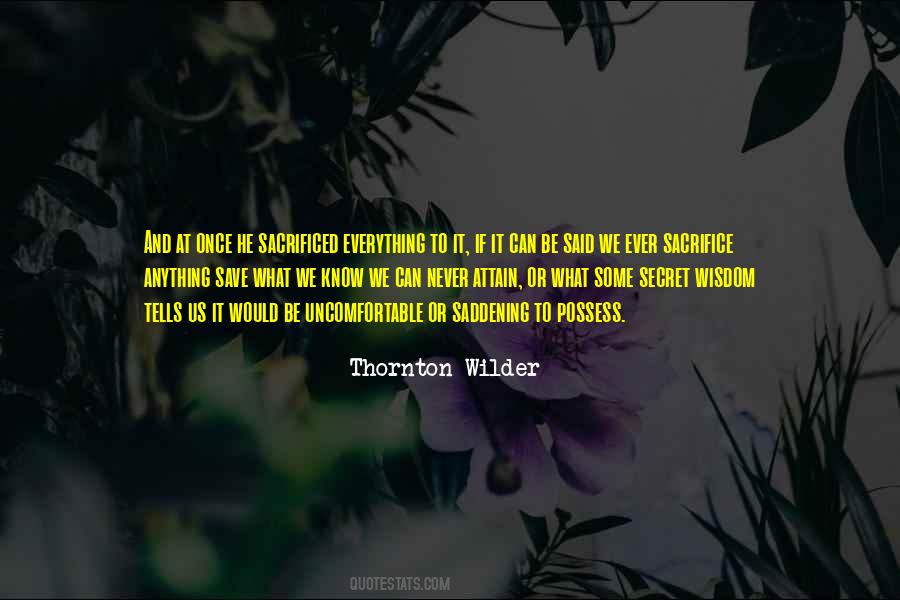 Thornton Wilder Quotes #757252