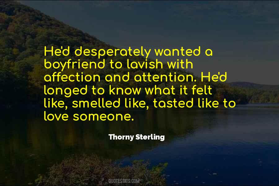 Thorny Sterling Quotes #1047730