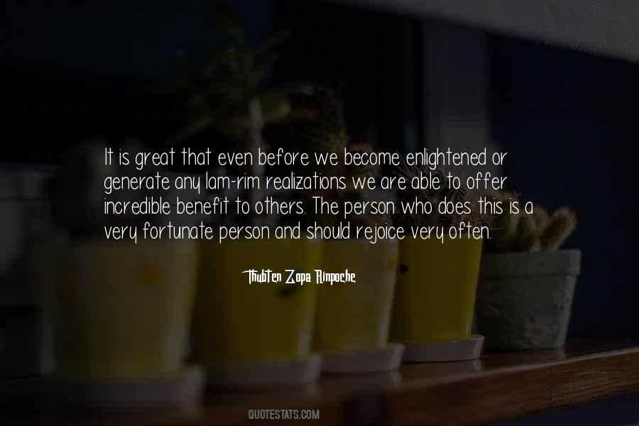 Thubten Zopa Rinpoche Quotes #901113