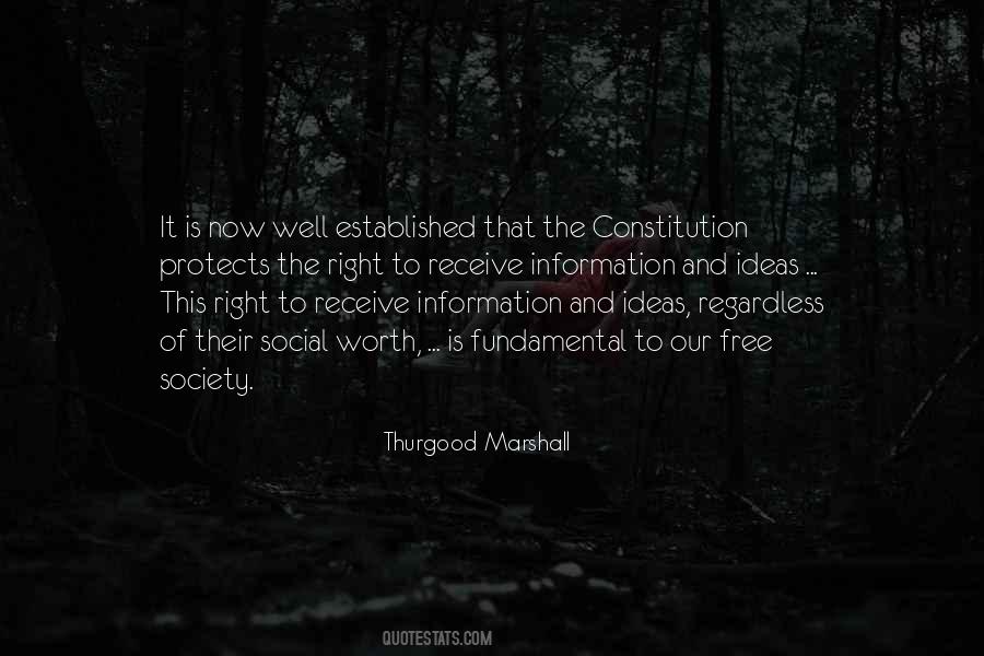 Thurgood Marshall Quotes #321777