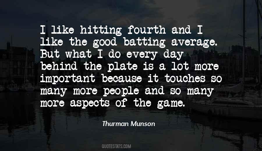 Thurman Munson Quotes #66566
