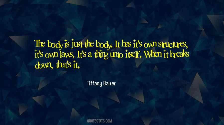 Tiffany Baker Quotes #1703467