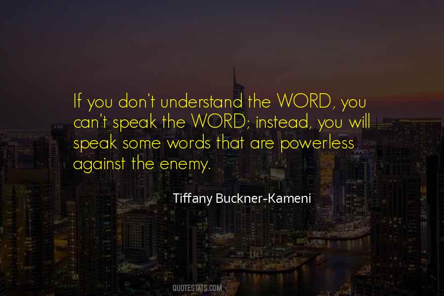 Tiffany Buckner-Kameni Quotes #1338086