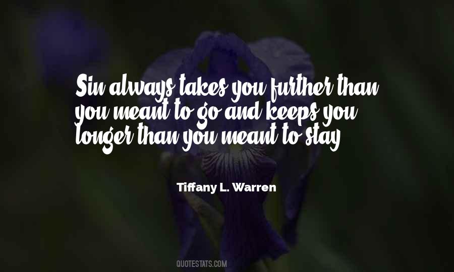 Tiffany L. Warren Quotes #830505