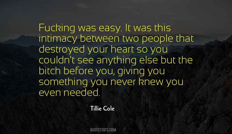 Tillie Cole Quotes #1510902