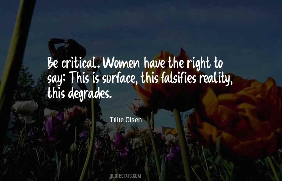 Tillie Olsen Quotes #1244716