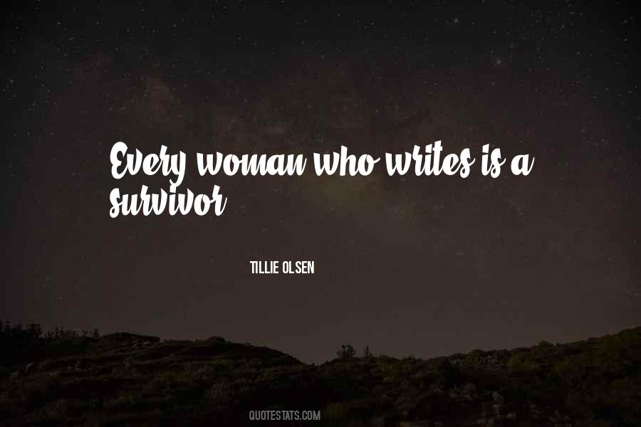 Tillie Olsen Quotes #180874