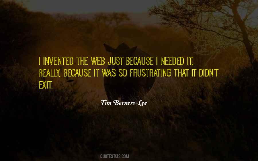 Tim Berners-Lee Quotes #1183400