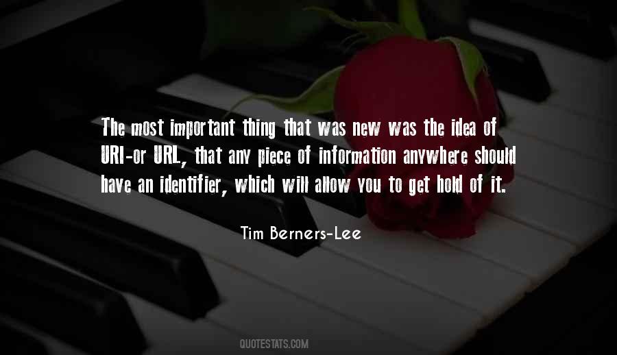 Tim Berners-Lee Quotes #1586659