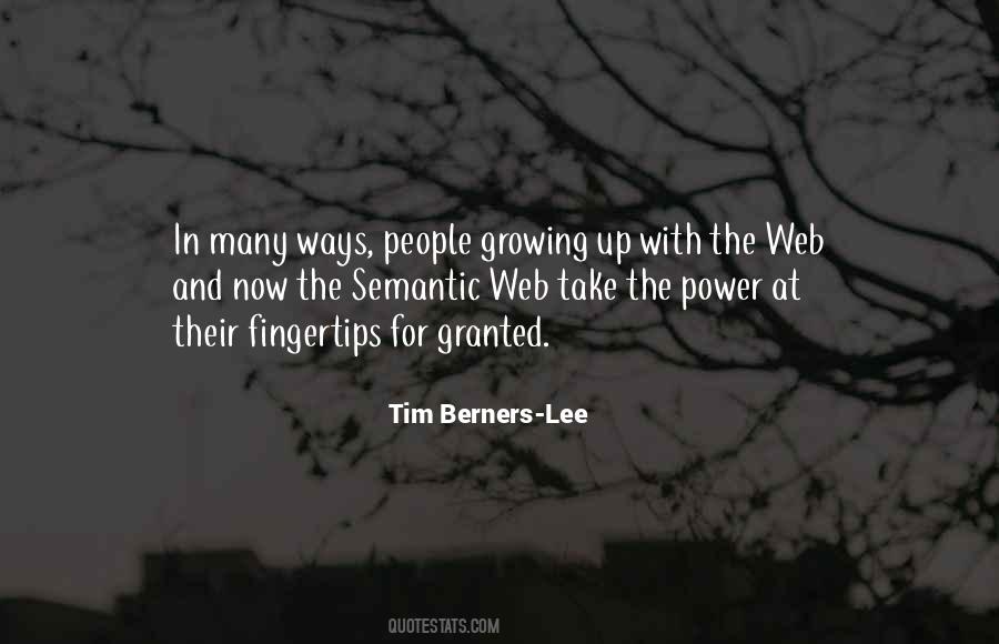 Tim Berners-Lee Quotes #1729075