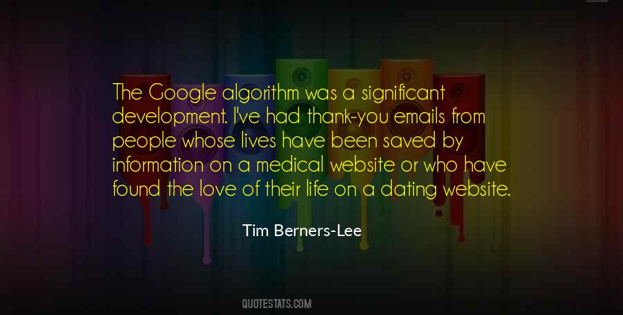 Tim Berners-Lee Quotes #269022