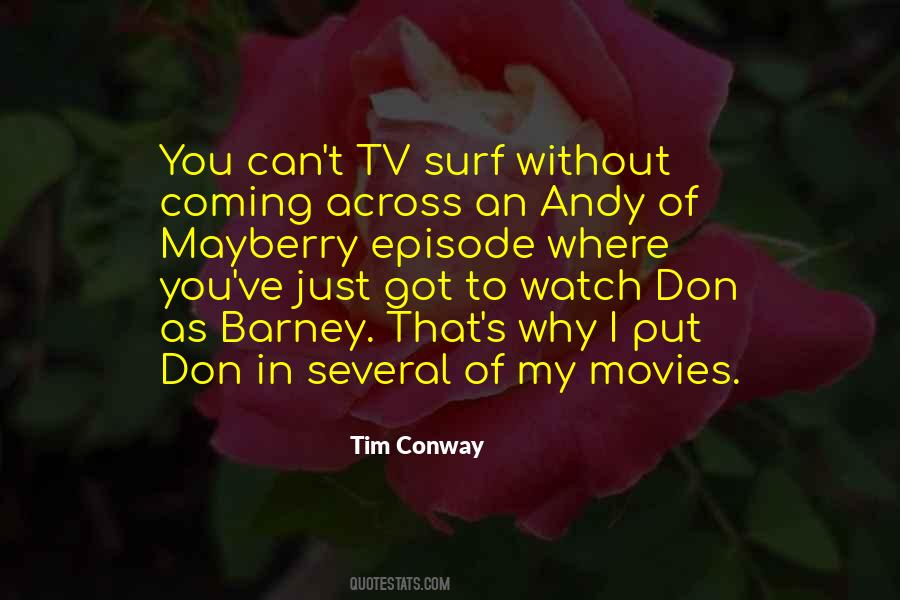 Tim Conway Quotes #747844