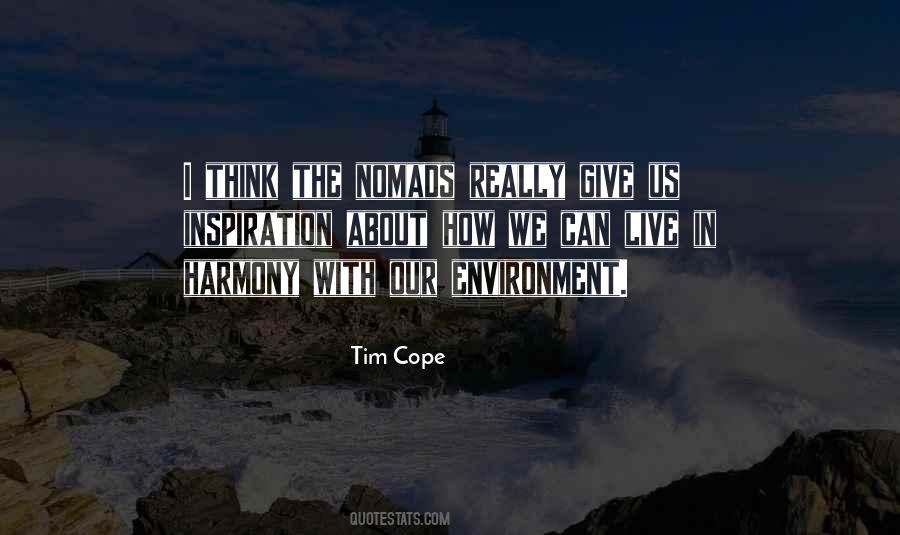 Tim Cope Quotes #1507063