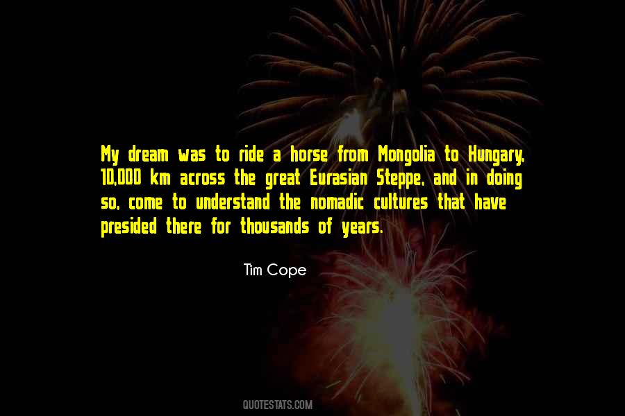 Tim Cope Quotes #1831414