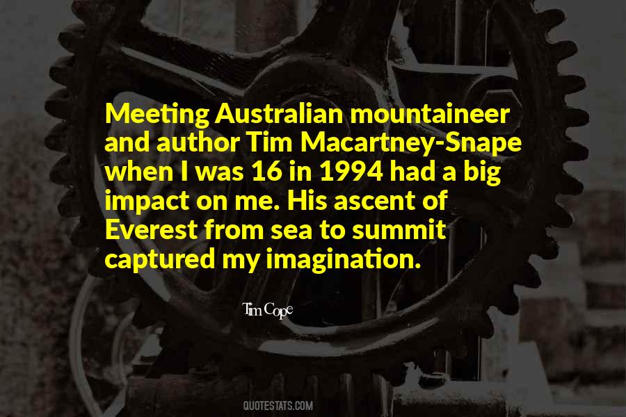 Tim Cope Quotes #382290