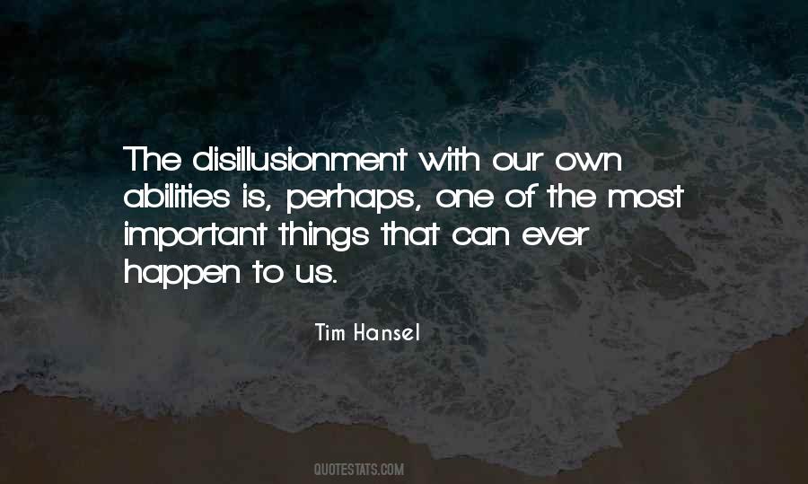 Tim Hansel Quotes #1822994