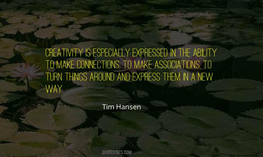 Tim Hansen Quotes #1296884