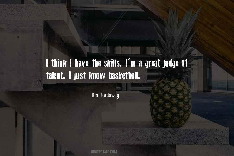 Tim Hardaway Quotes #838012