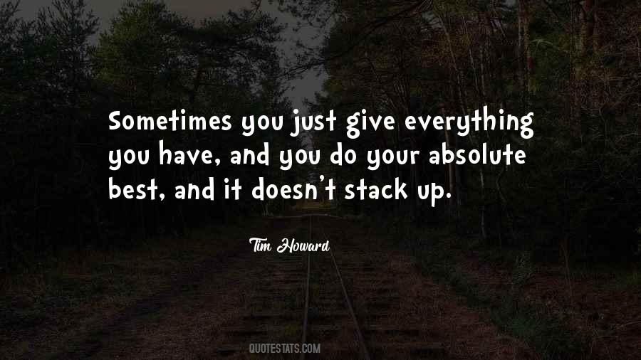 Tim Howard Quotes #951106