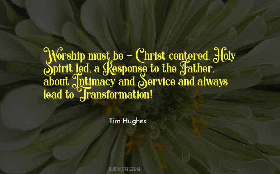 Tim Hughes Quotes #15572