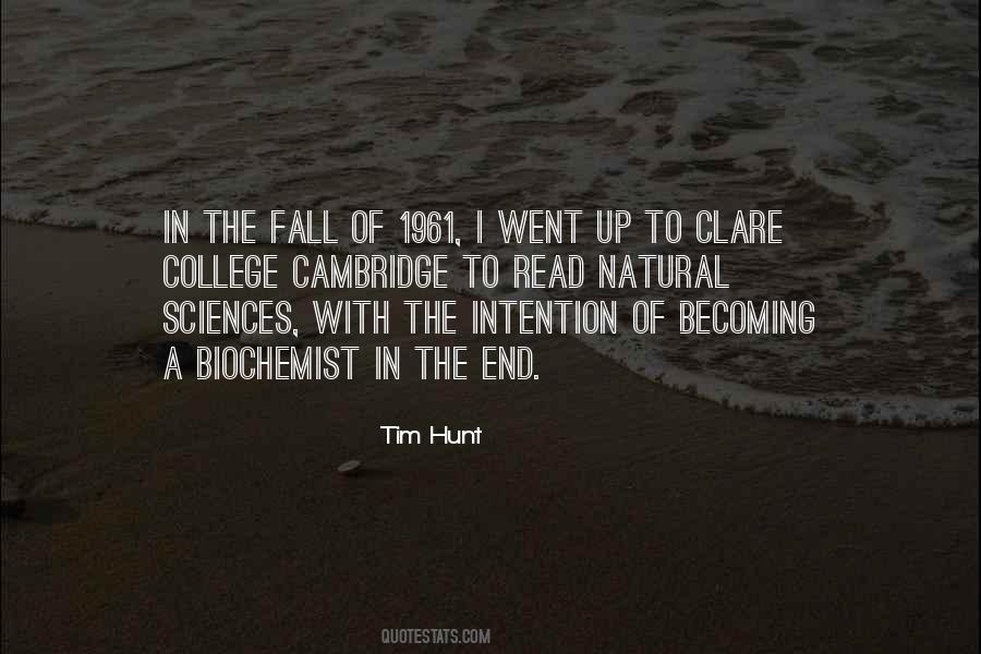 Tim Hunt Quotes #471732