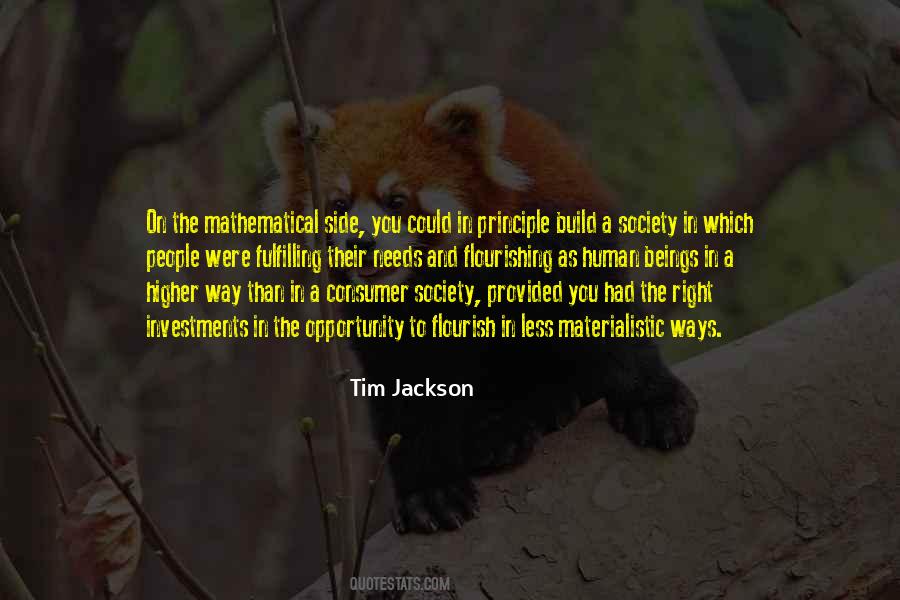 Tim Jackson Quotes #464233