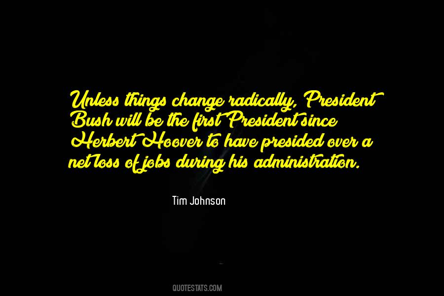 Tim Johnson Quotes #449188