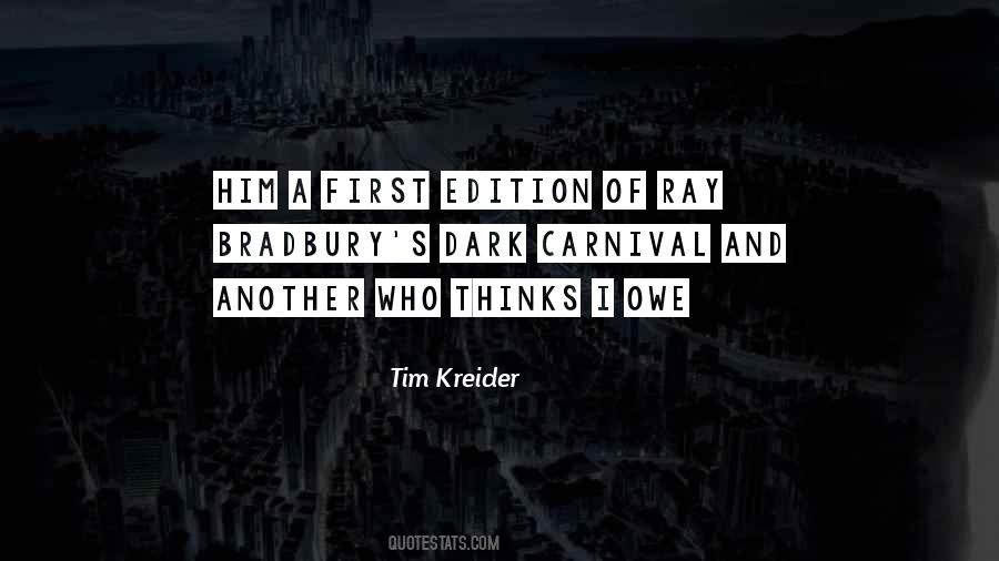 Tim Kreider Quotes #1172873