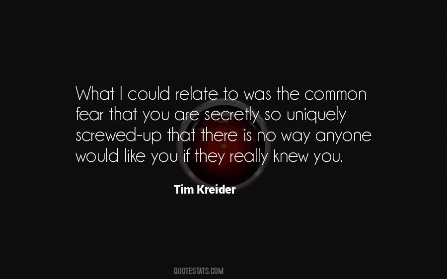 Tim Kreider Quotes #1237273